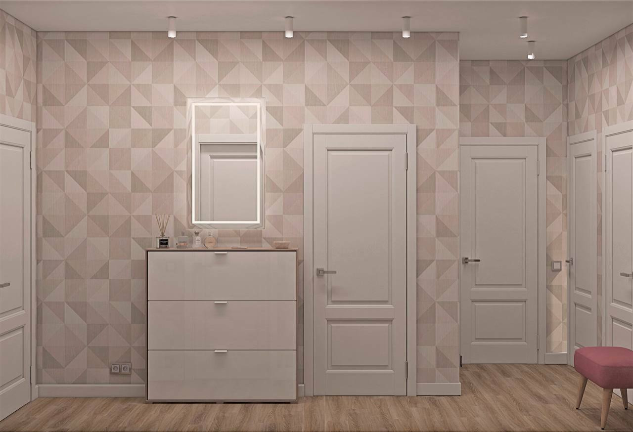 Дизайн проект в ЖК Дисквери Парк 75м²