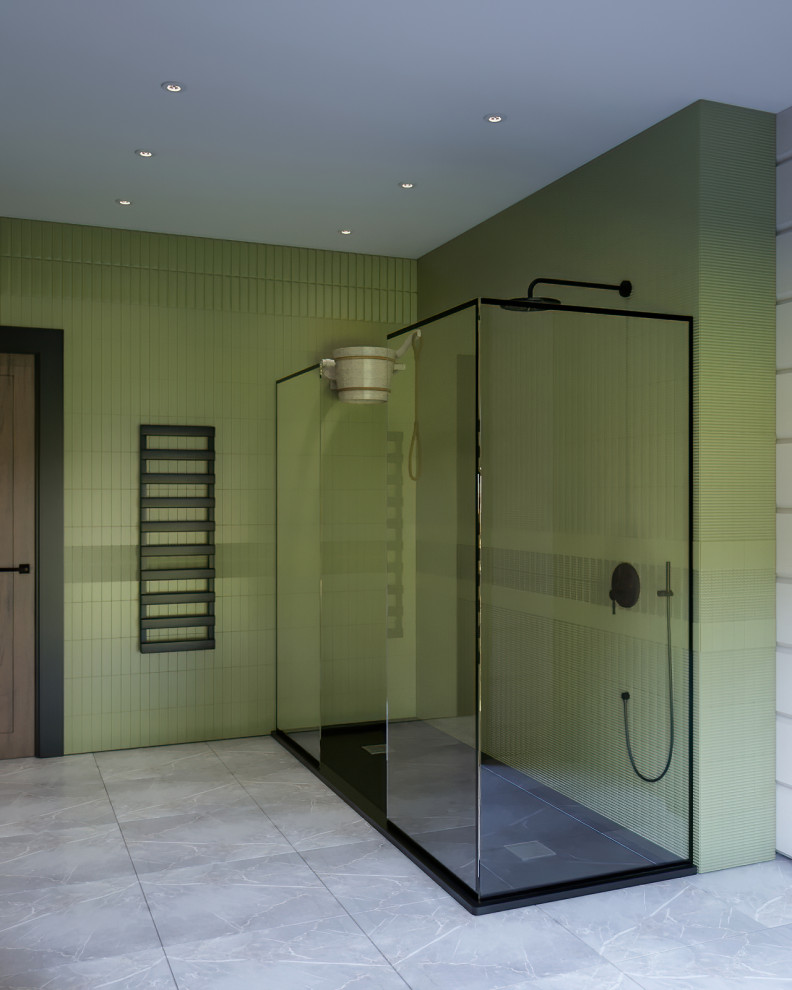 Уютная баня в современном исполнении