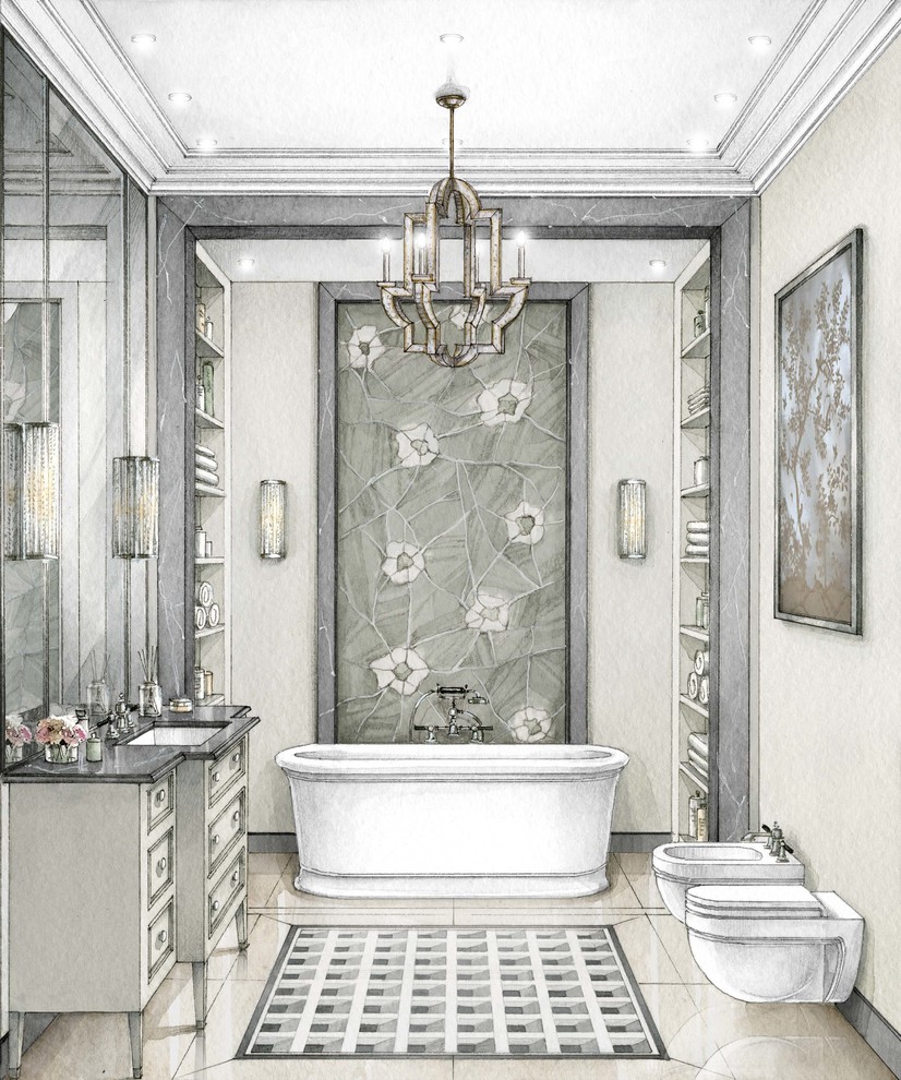 Обложка проекта: Эскизный проект для дизайн студии "POLINA PIDTSAN"