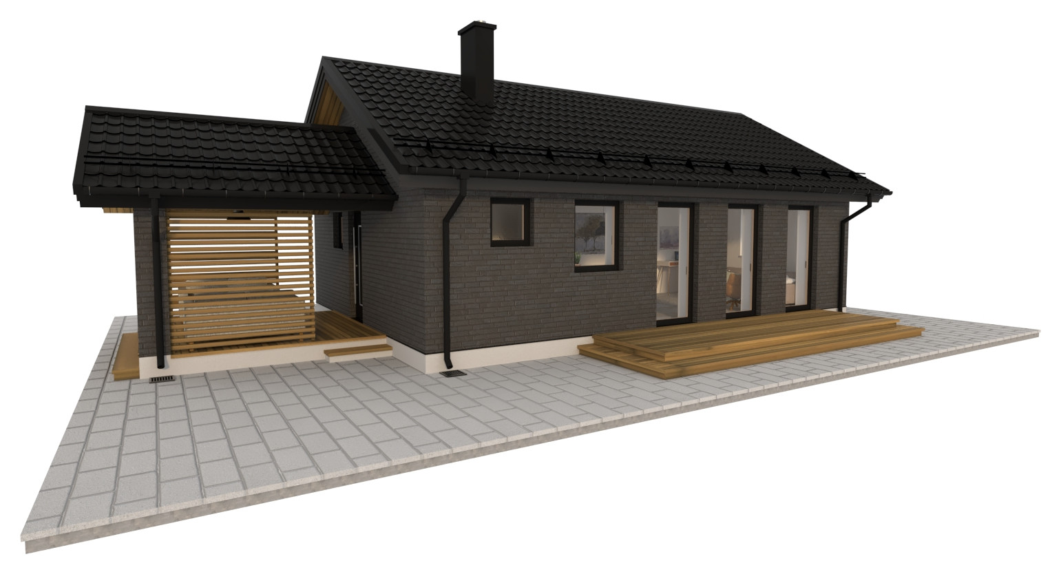 Обложка проекта: Дачный дом 50 м.кв.