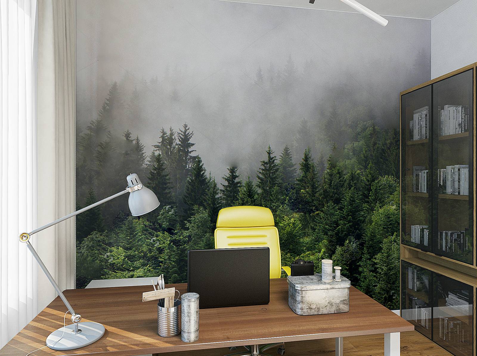 Кабинет с пейзажем