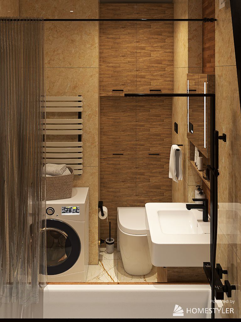 Санузел и кухня с Сталинке