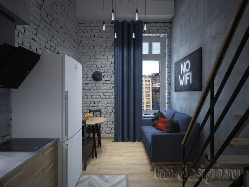 Обложка проекта: Студия 17 кв.м