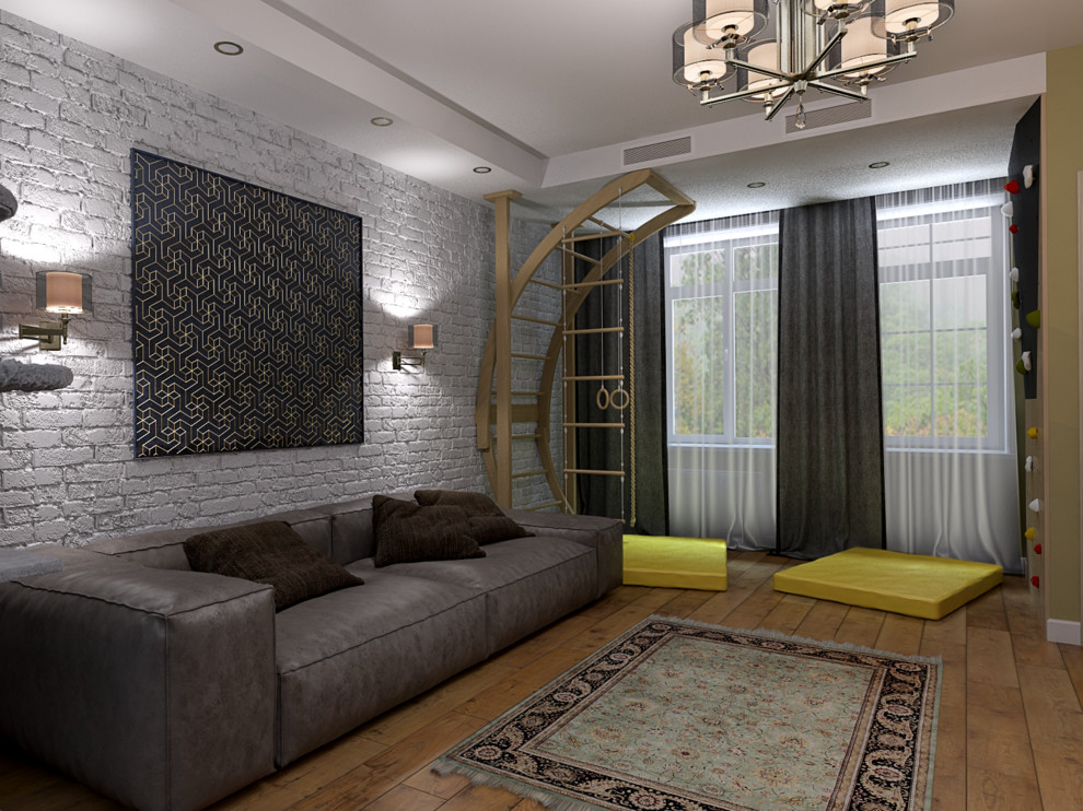 Обложка проекта: Проект интерьеров таунхауса "Смешанные чувства"