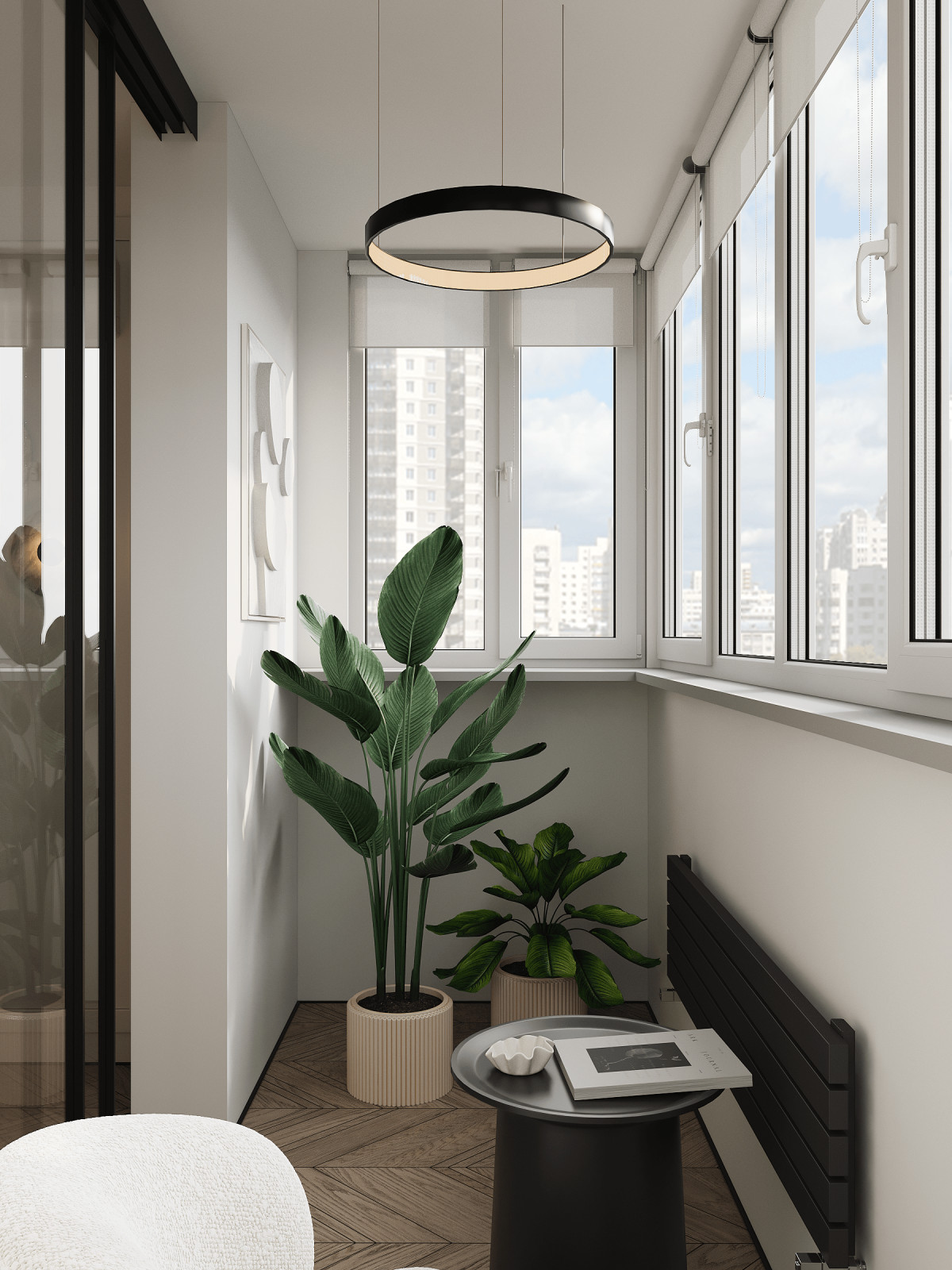 Современная квартира для молодой семьи