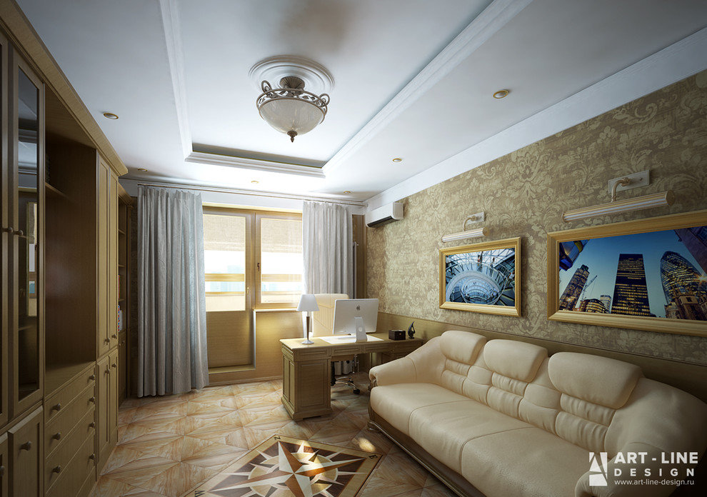 Трехкомнатная квартира в стиле "Легкая классика".