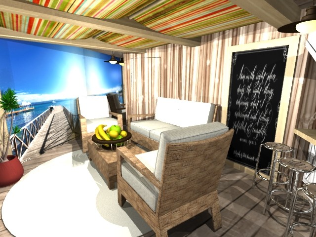 интерьер подвала