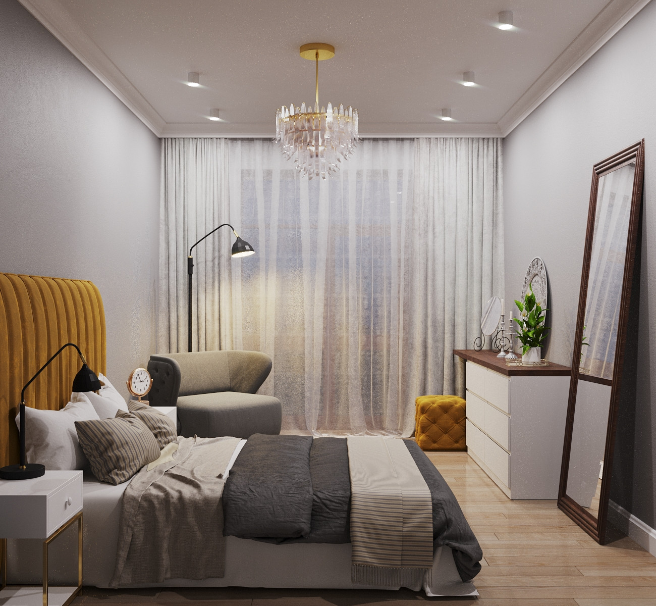 Обложка проекта: Гостевая спальня