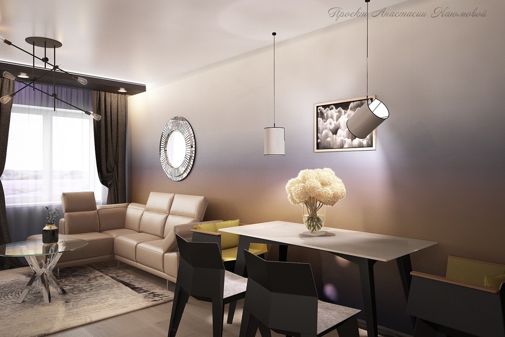 Кухня-гостиная для молодой семьи