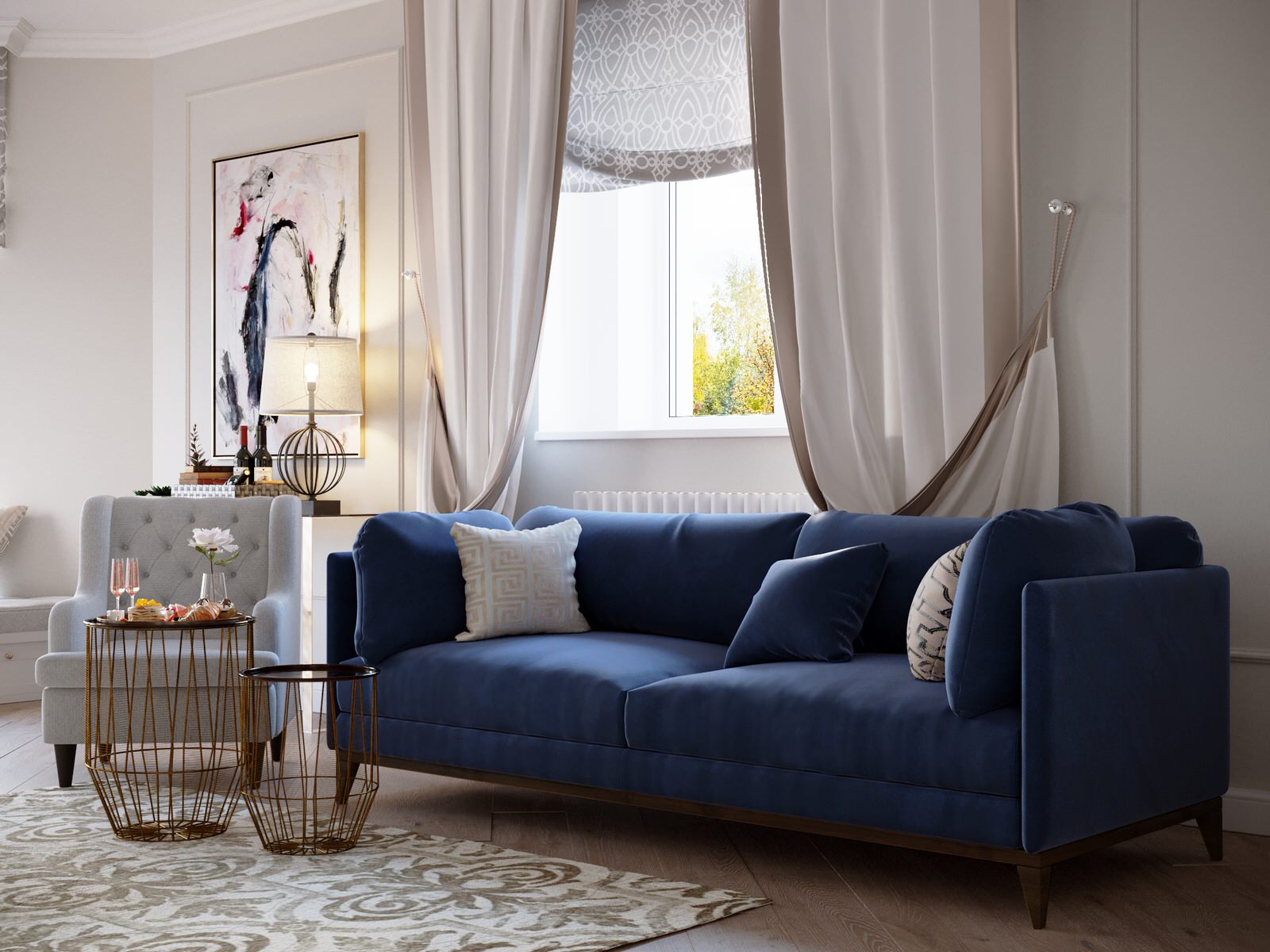 Обложка проекта: Лаконичный дизайн для загородного дома в Одинцово