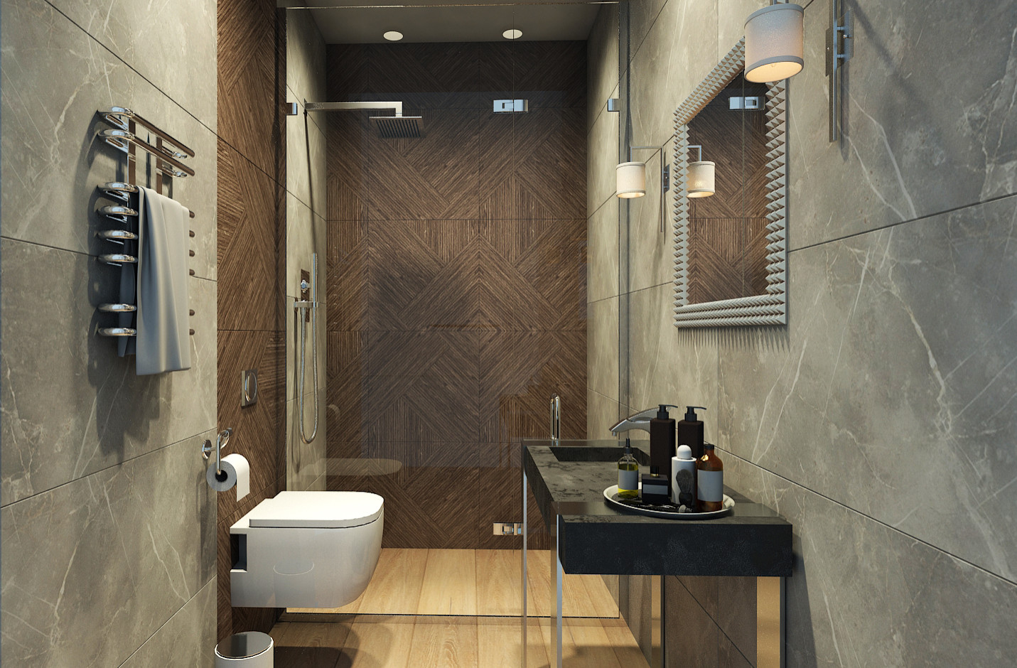 Квартира в стиле Хай-тек 98 кв.м