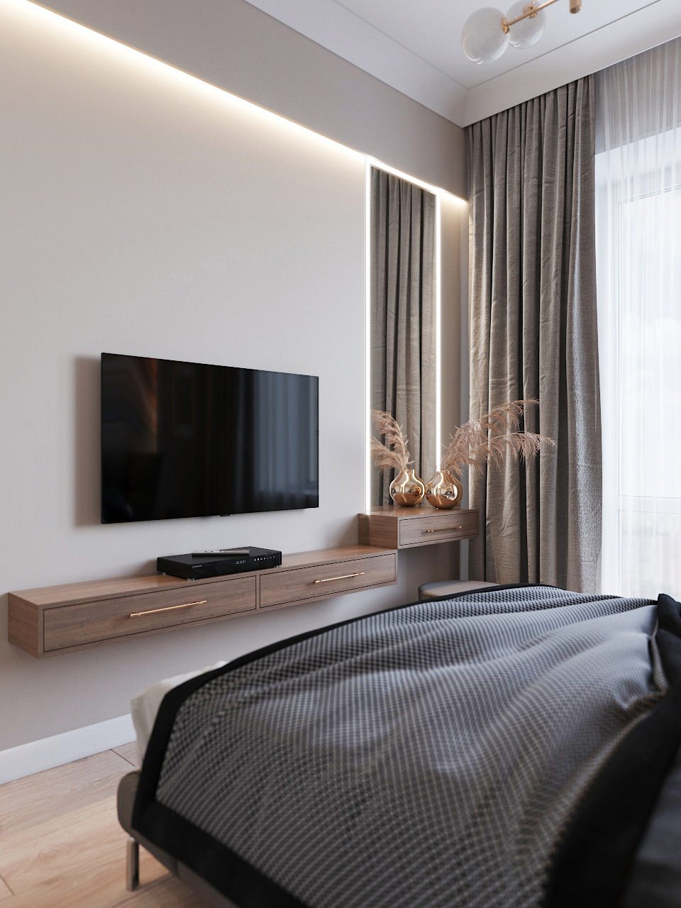 Проект спальни в Архангельске