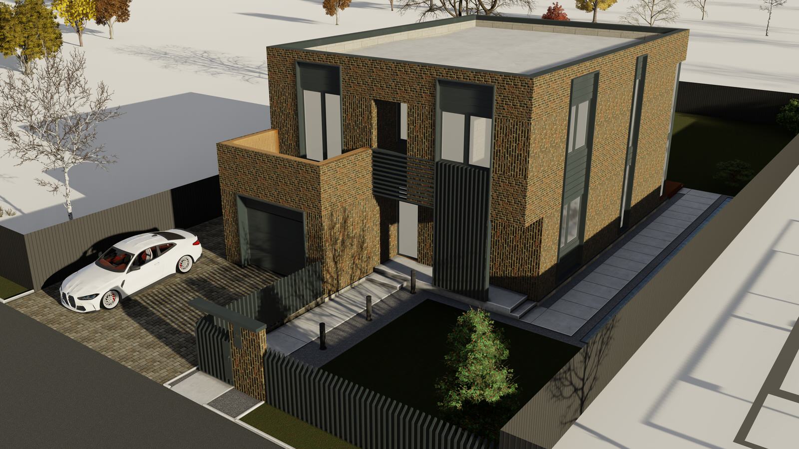 Современный дом 160 кв.м.