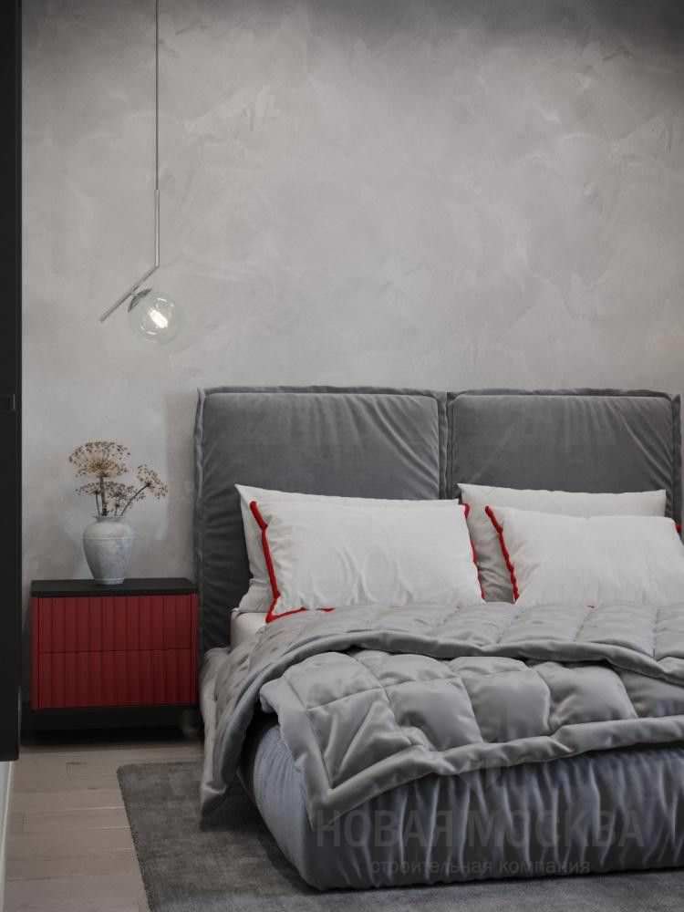 Дизайн-проект 2-комнатной квартиры 55 кв.м. в ЖК «Новая звезда»