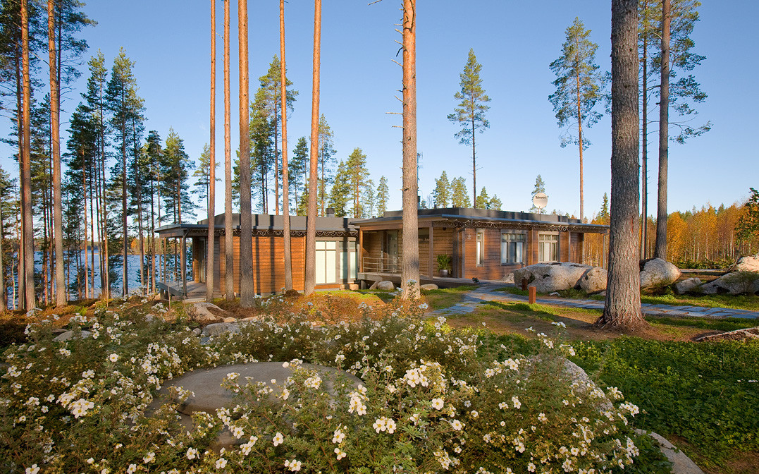 Деревянный Комплекс в Финляндии