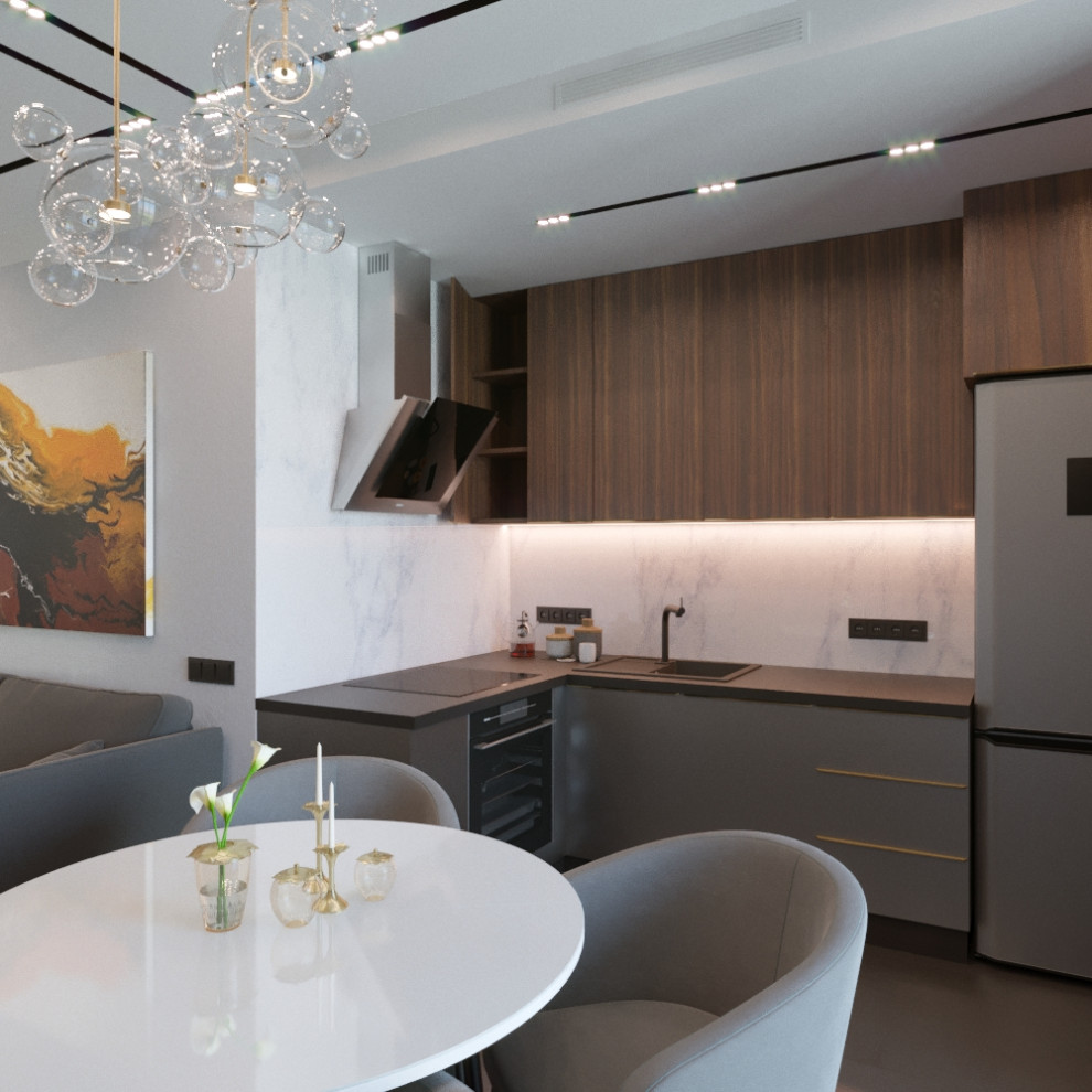 Современная квартира в ЖК «BauHaus» (Баухаус)