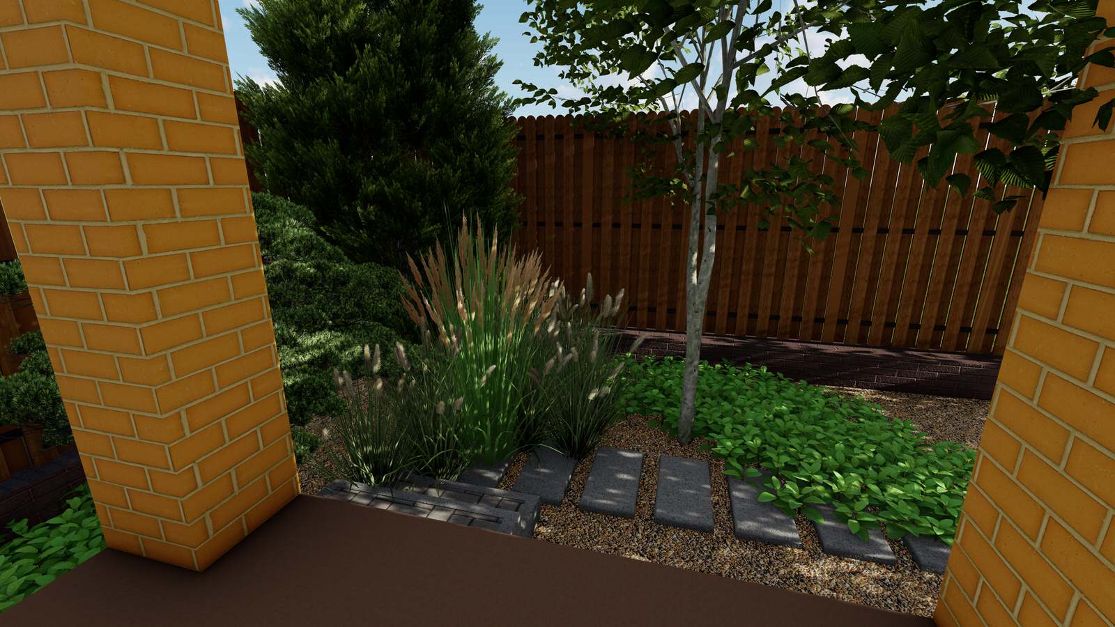 Частный сад Великолепный