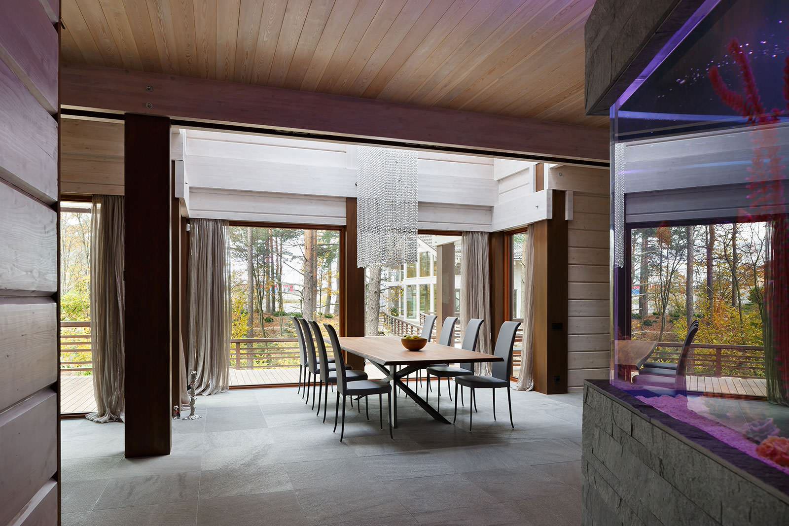 Загородный дом в Рощино. Фотографии.