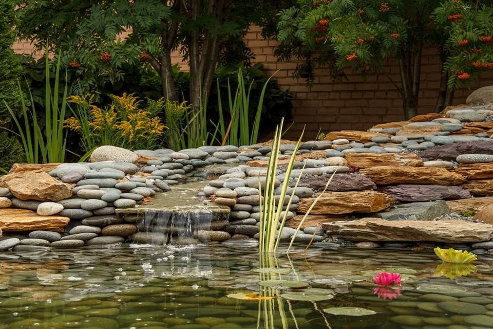 Декоративные водоёмы и ручьи