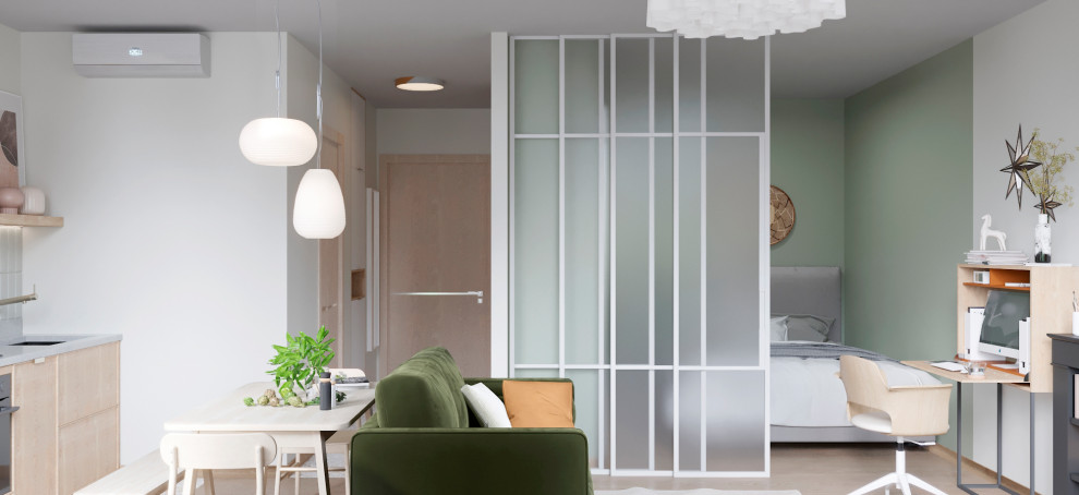 Дизайн апартаментов в ЖК Невский 36,9 кв.м