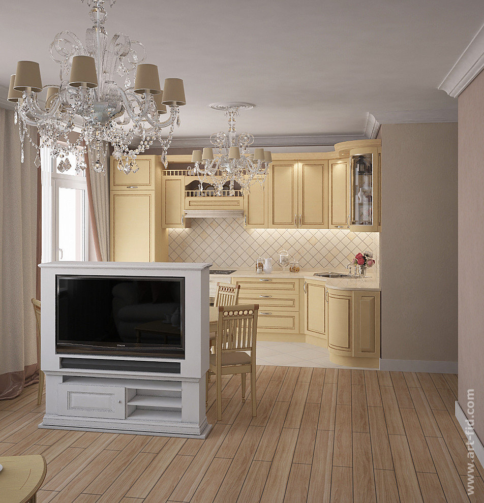 Кухня-гостиная в ЖК More