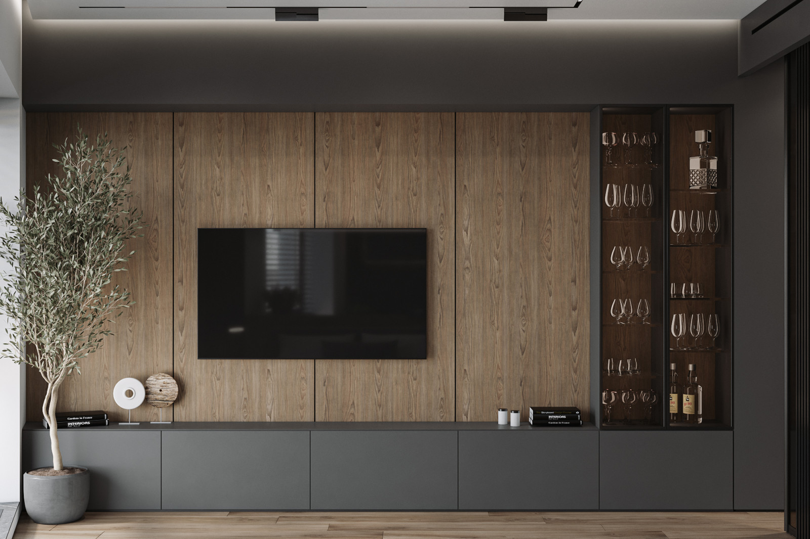 Дизайн студии 30 метров.