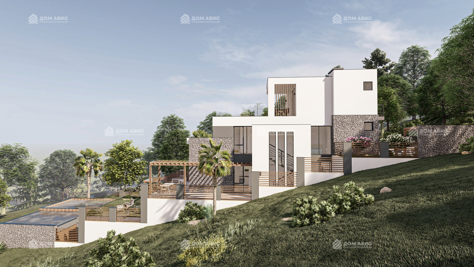 проект дома в Сочи, Черешня