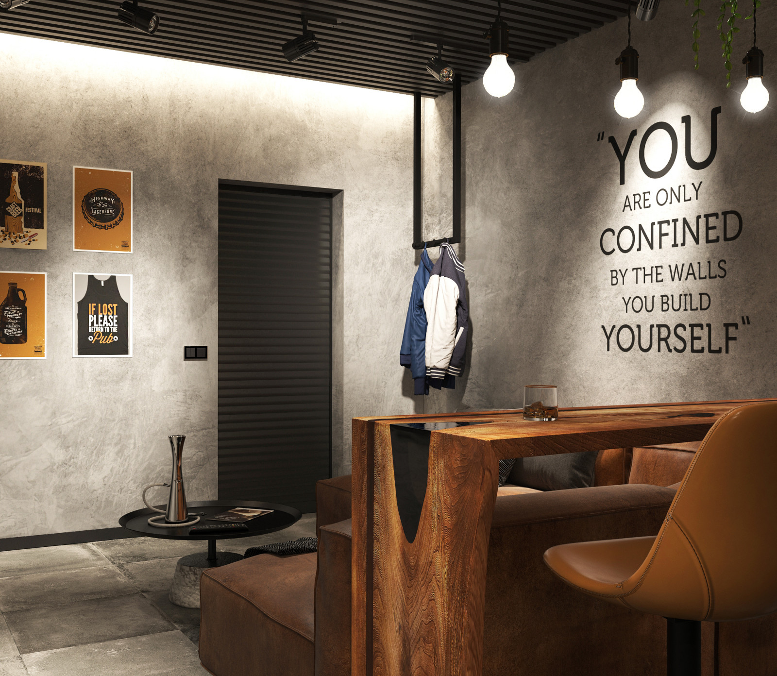 Дизайн-проект одноэтажного дома 140 кв.м, г.Тверь