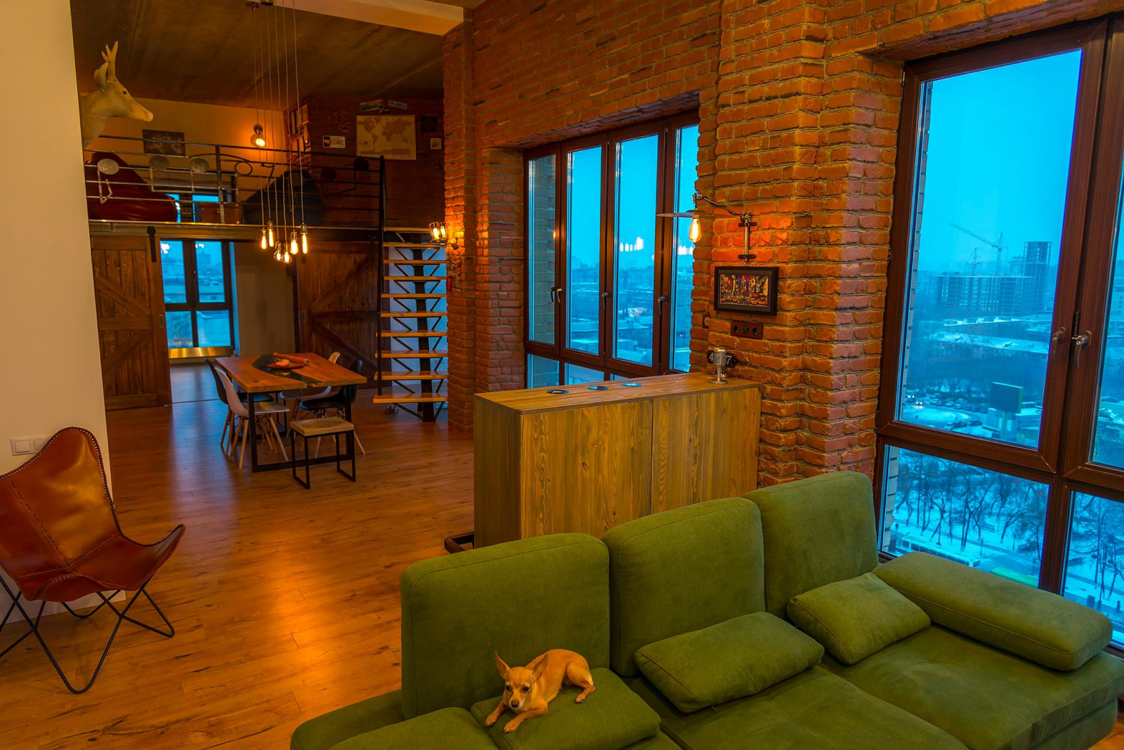 Гостиная-кухня