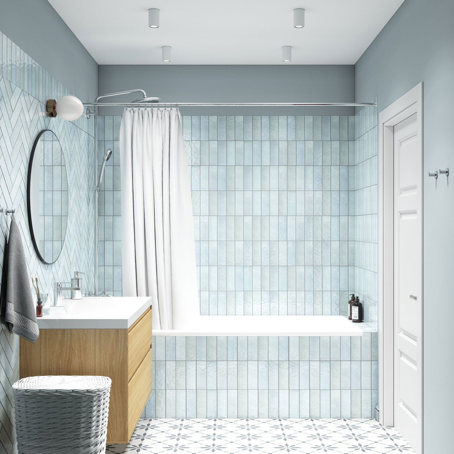 Трехкомнатная квартира для молодой семейной пары