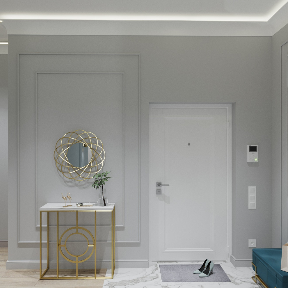 Дизайн-проект квартиры, площадью 72,87 м2