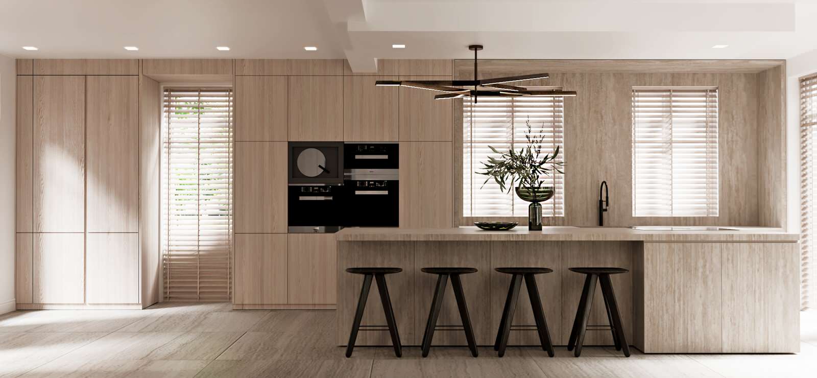 Villa Woluwe – Creating a Timeless Oasis: A Family Villa with a Southern French