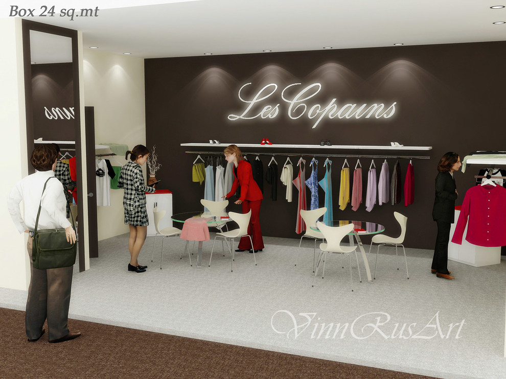 Обложка проекта: Визуализации выставочных стендов