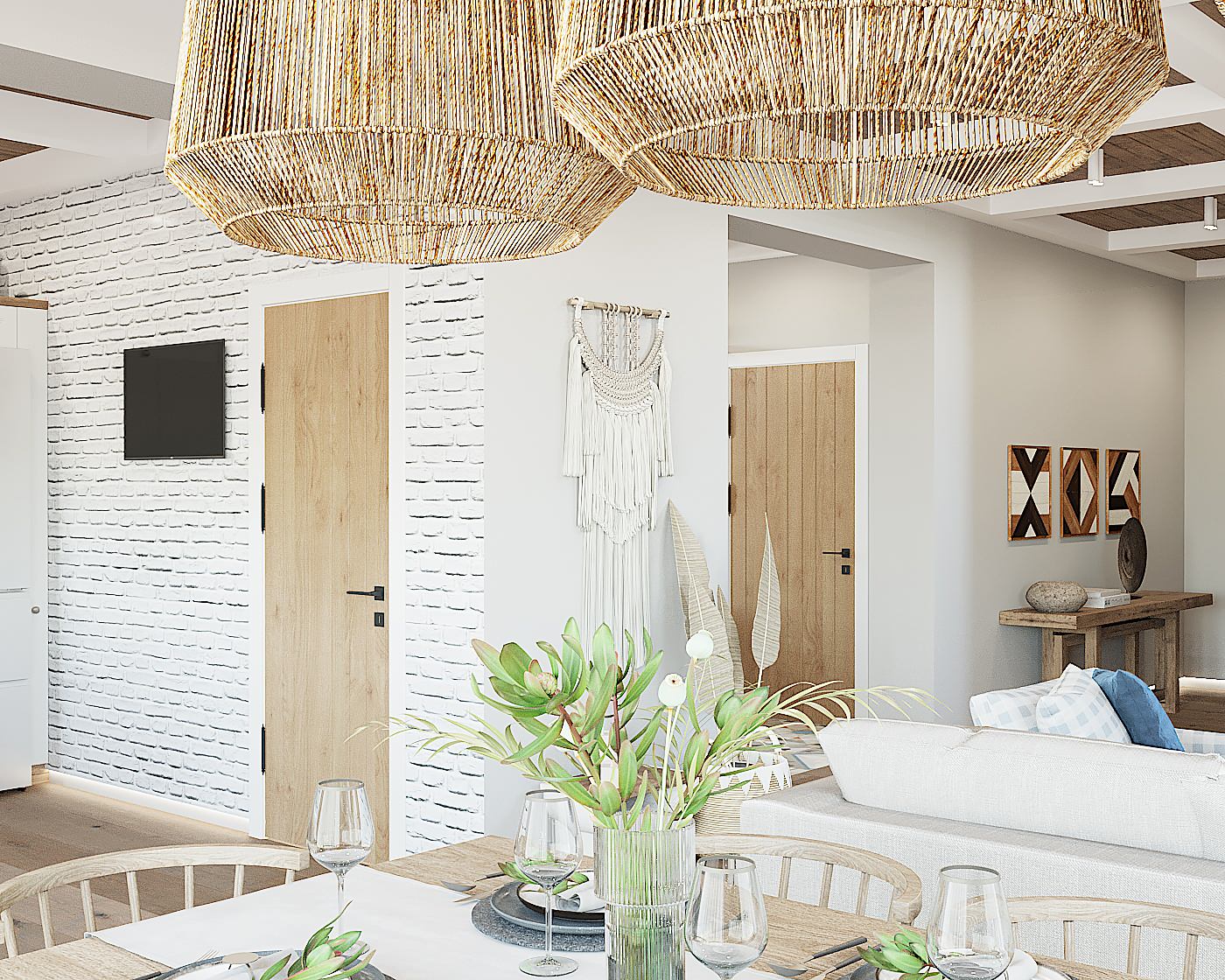 частный дом в Эко стиле