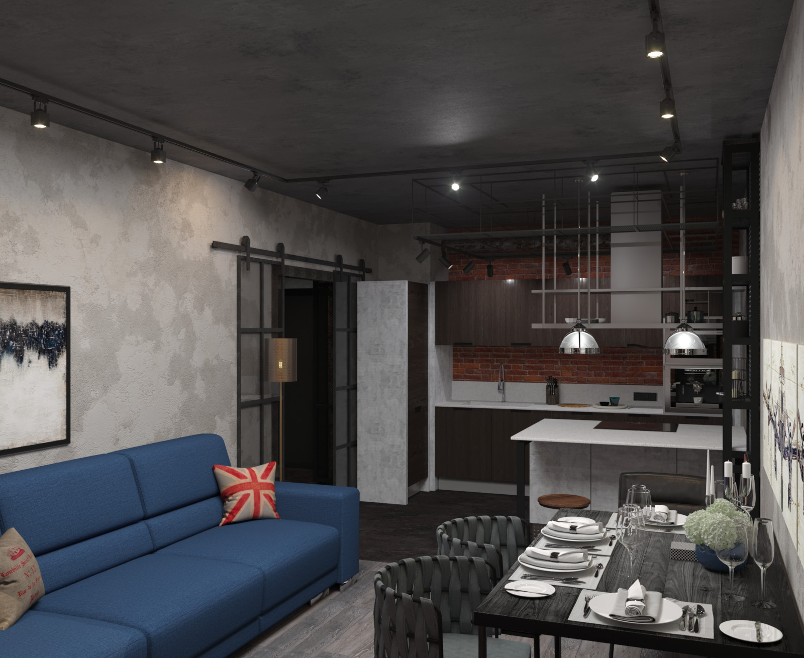 Лофт в Yes Residence