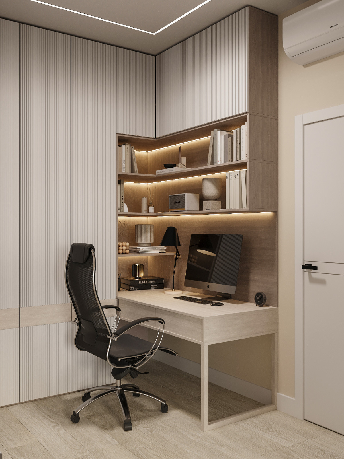 Современная квартира для семьи с двумя детьми