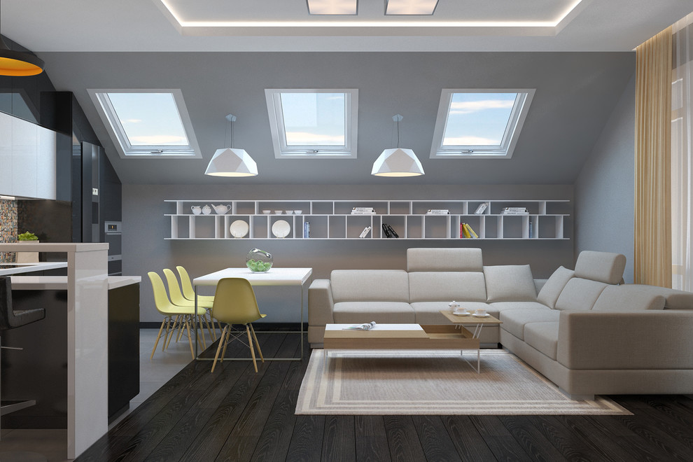 Дизайн интерьера (Техно в минимализме)