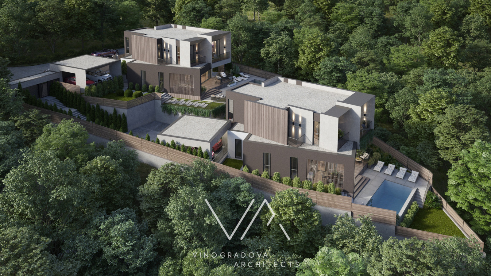 2 типовых виллы в Сириусе