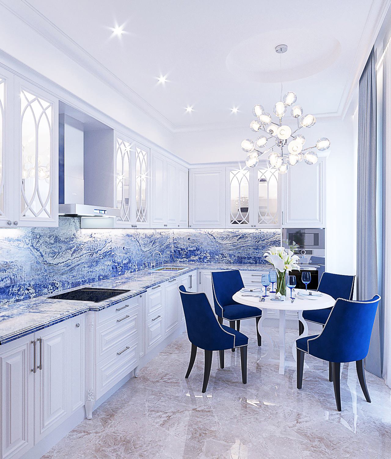 Обложка проекта: Квартира в г. Петергоф, 201 м2