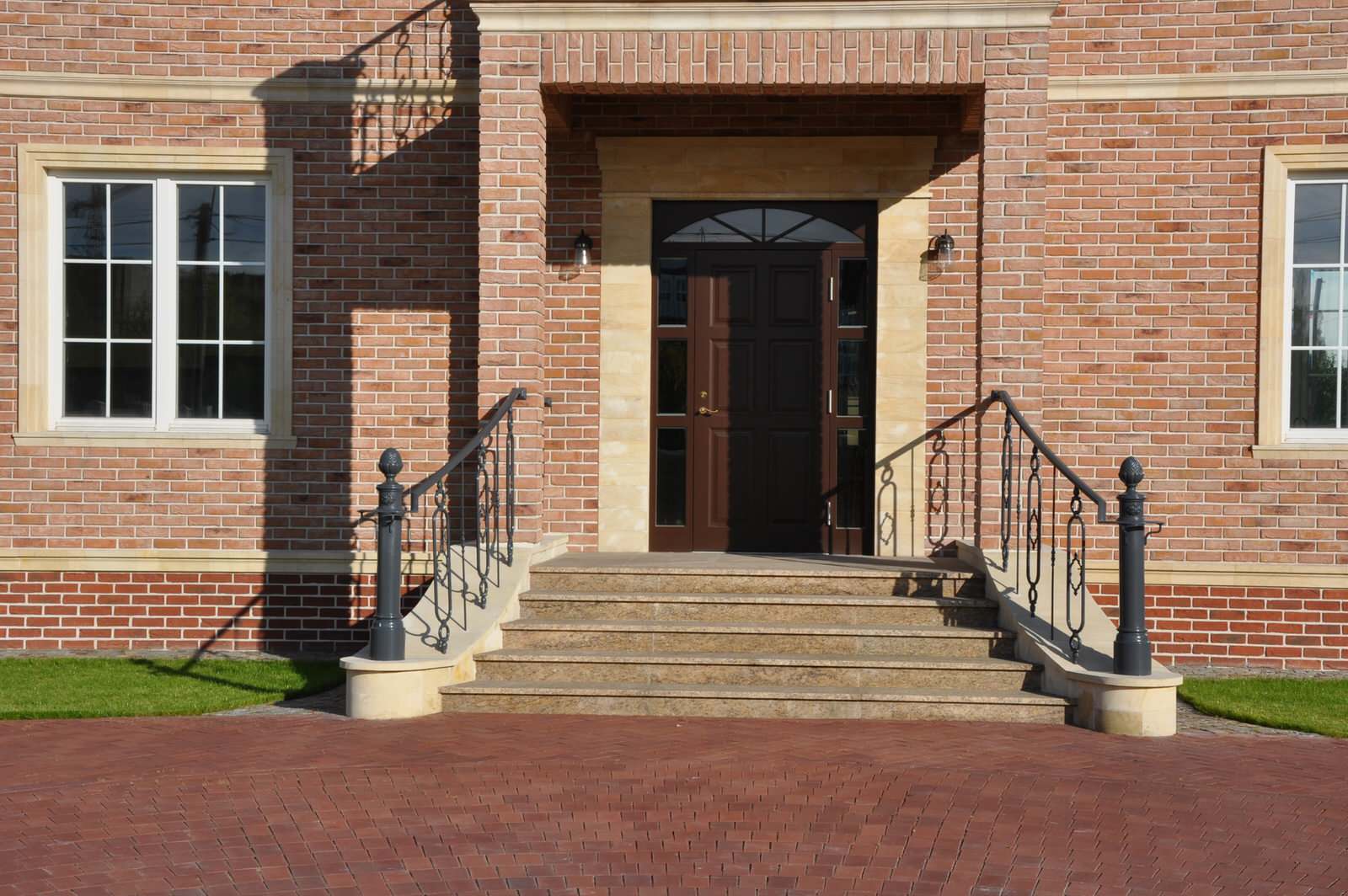 Ворота и балюстрады для частного дома