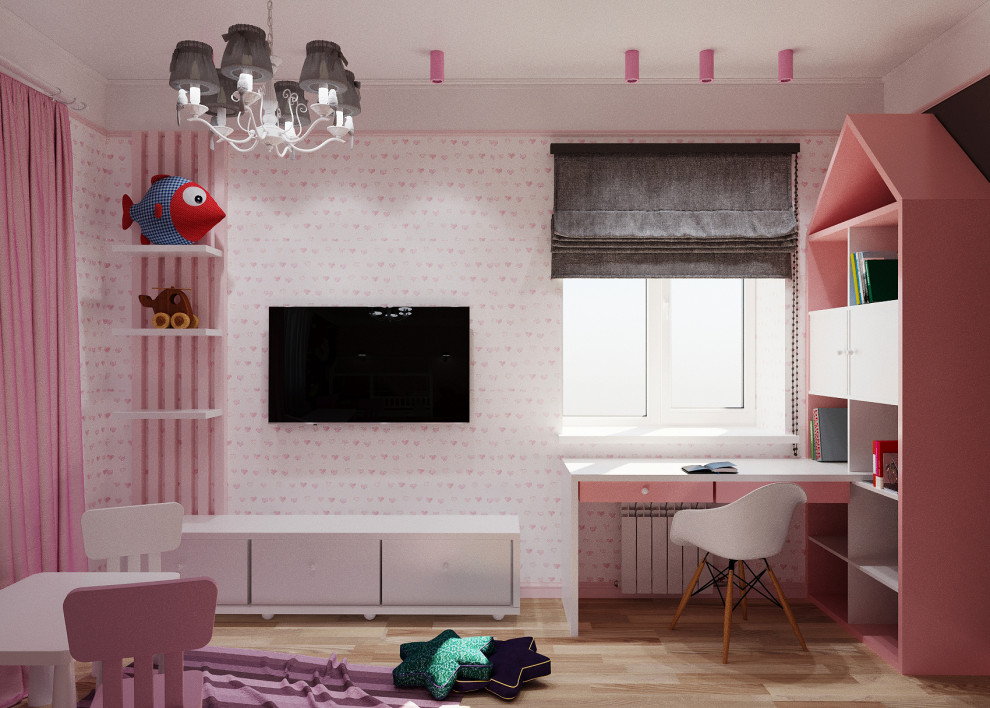 Детская с одуванчиками в коттедже