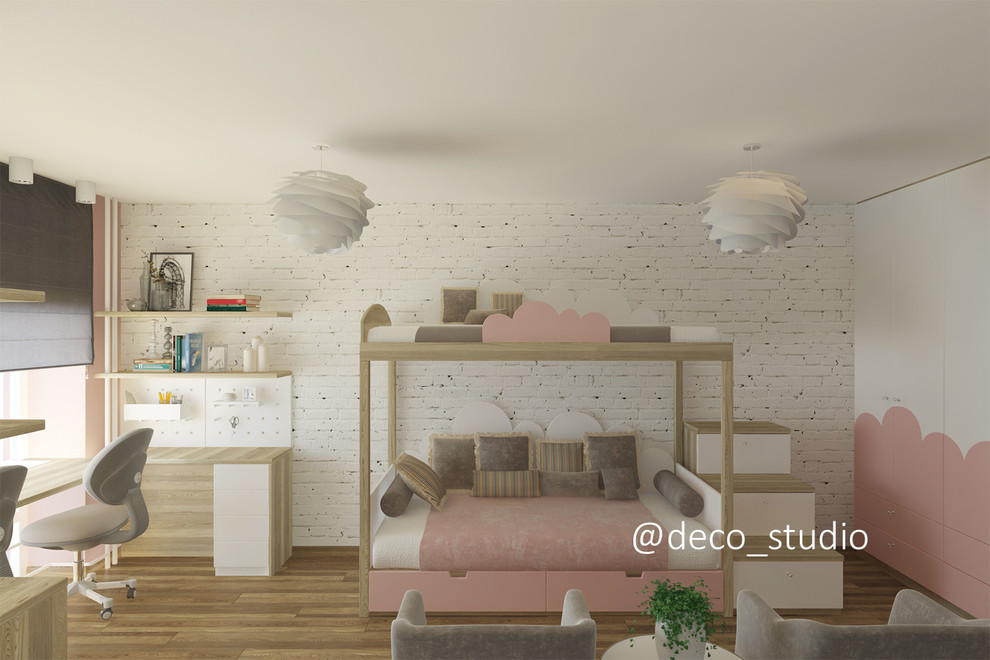 Дизайн двухуровневой квартиры Гринвиль