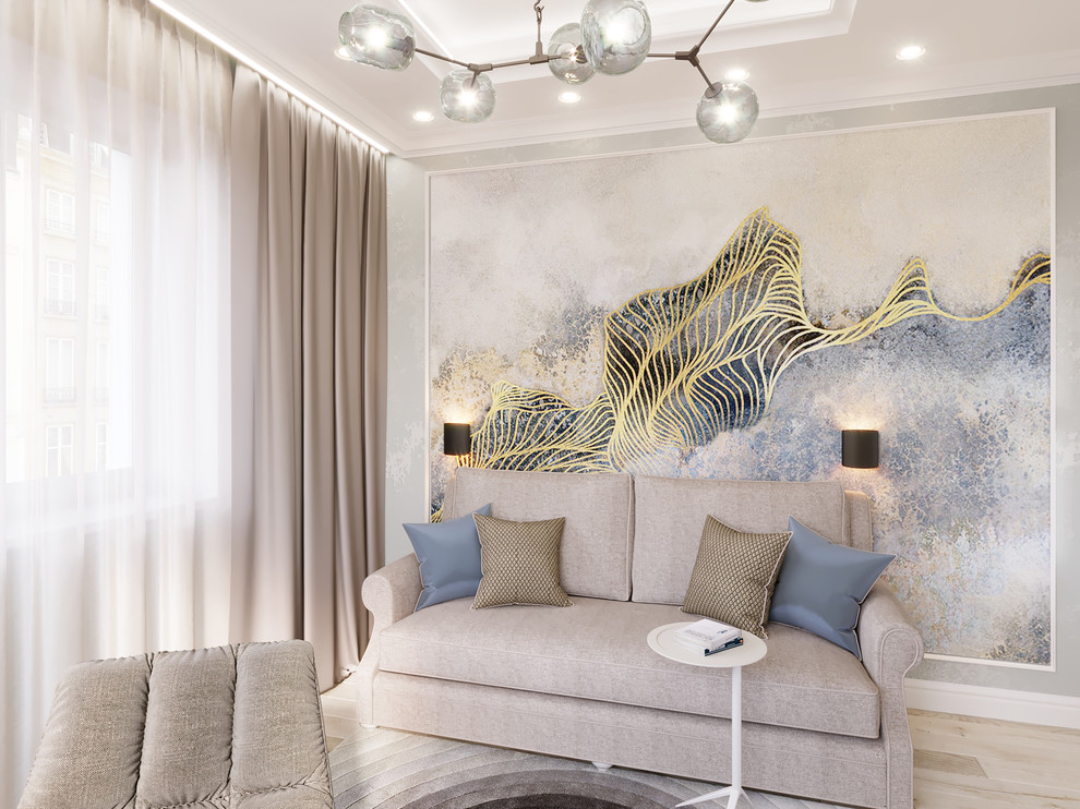 Дизайн проект:  спальня для молодого человека