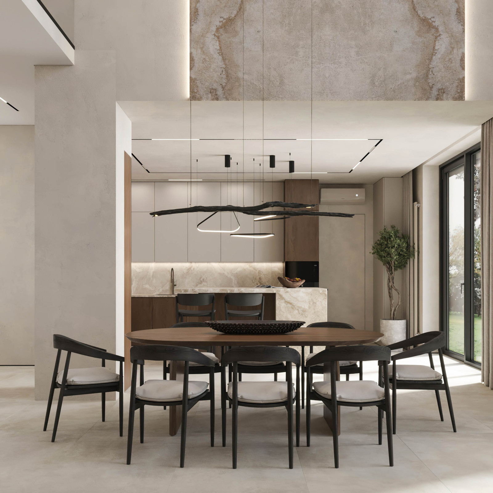 21. Eco house 280м². 1 этаж