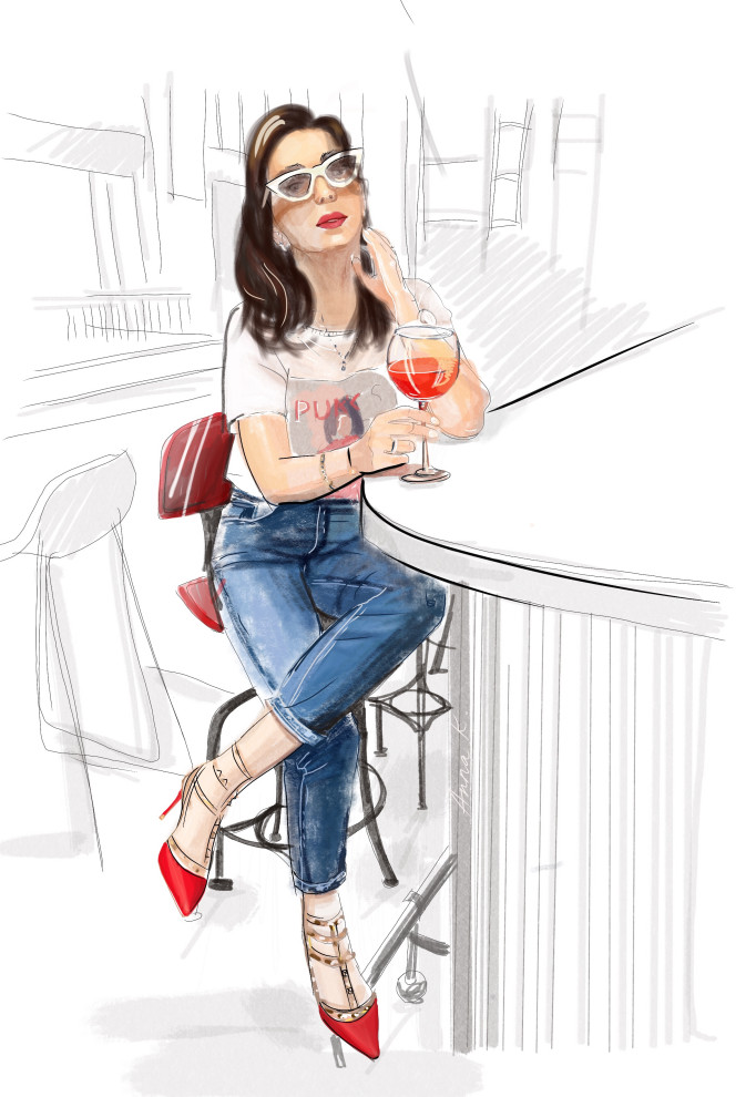 Обложка проекта: Fashion sketch