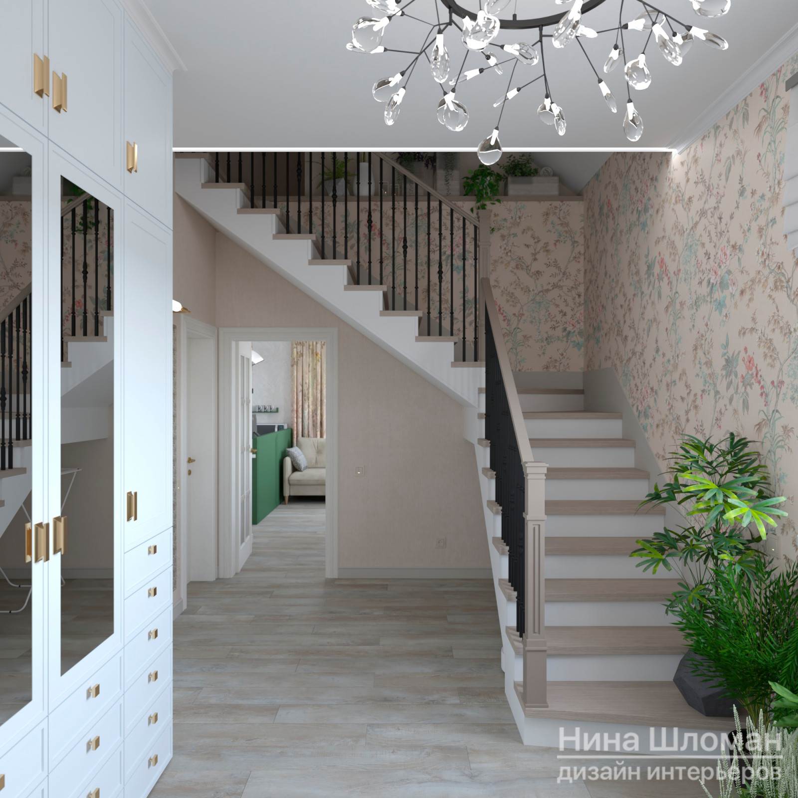 Романтичный интерьер дома в Старом Кировске