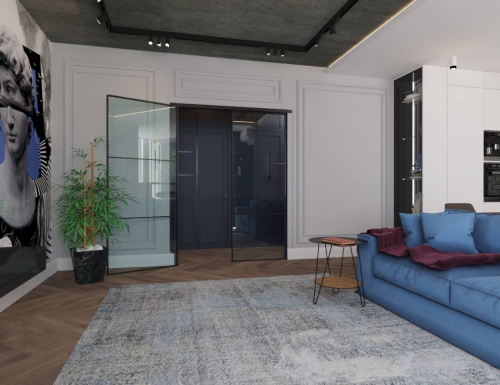 Кухня-гостиная ЖК Успенский