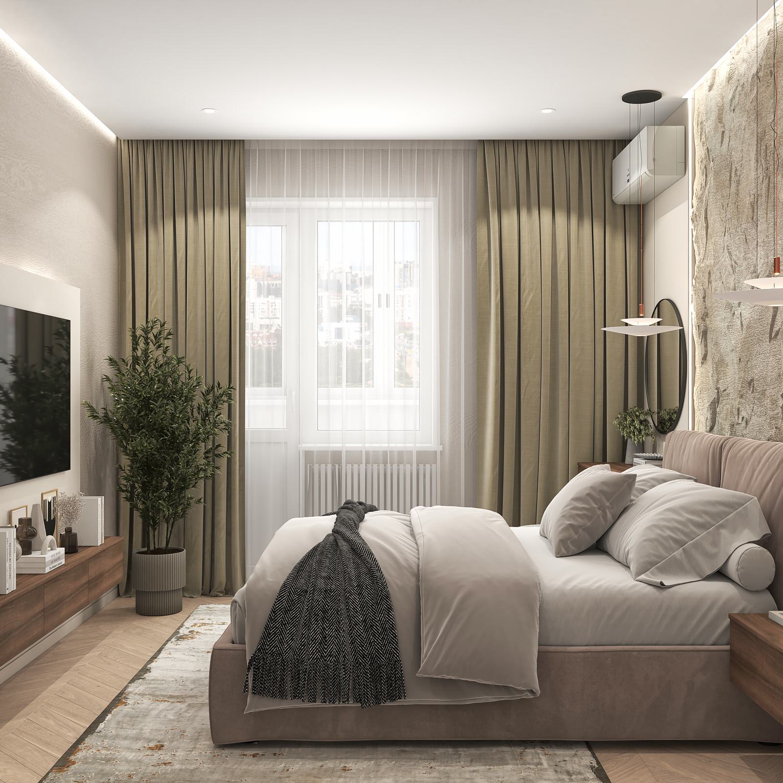 Яркая и спортивная квартира