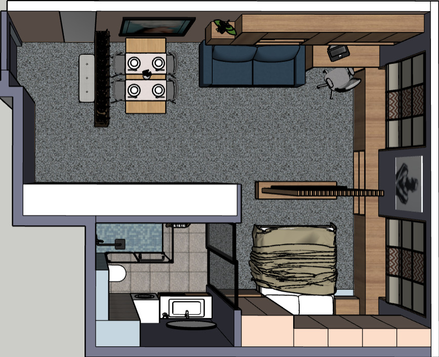 Стрешнево Юг, эскизы