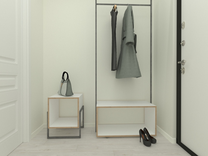 Проект во вторичке, 1 комнатная квартира